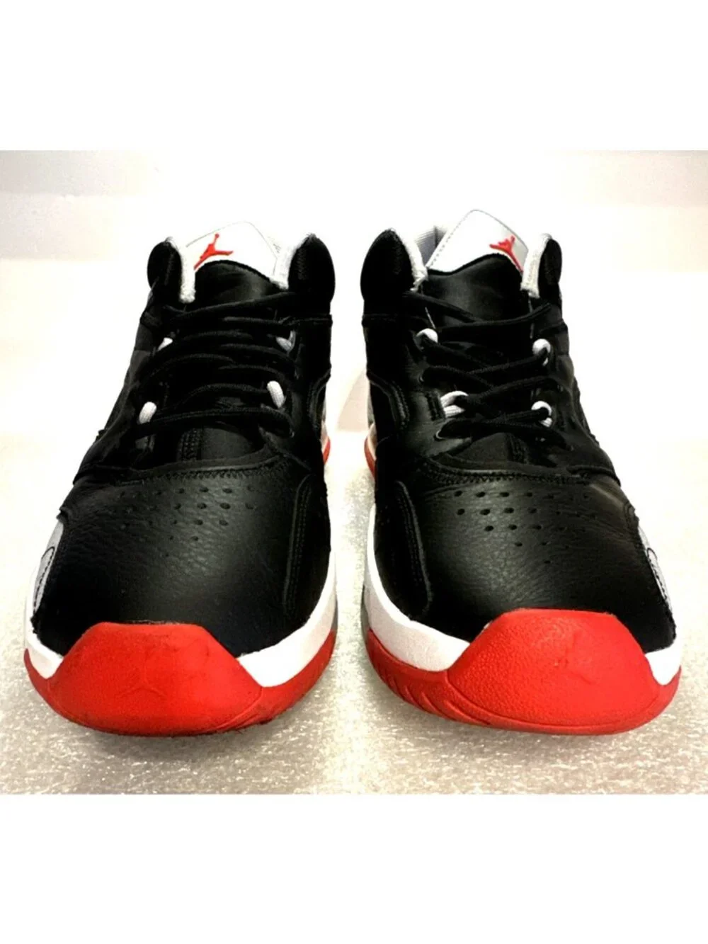 Nike Air Jordan Point Lane Black Cement Shoes Sneakers Men's Size 10.5 Excellent